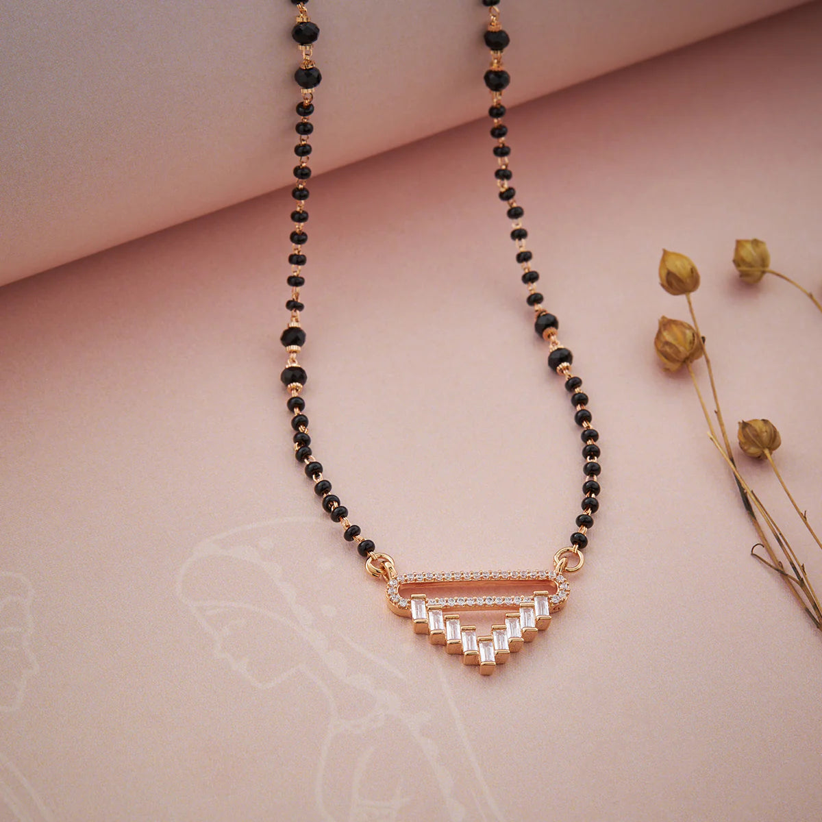 Zircon Mangalsutra