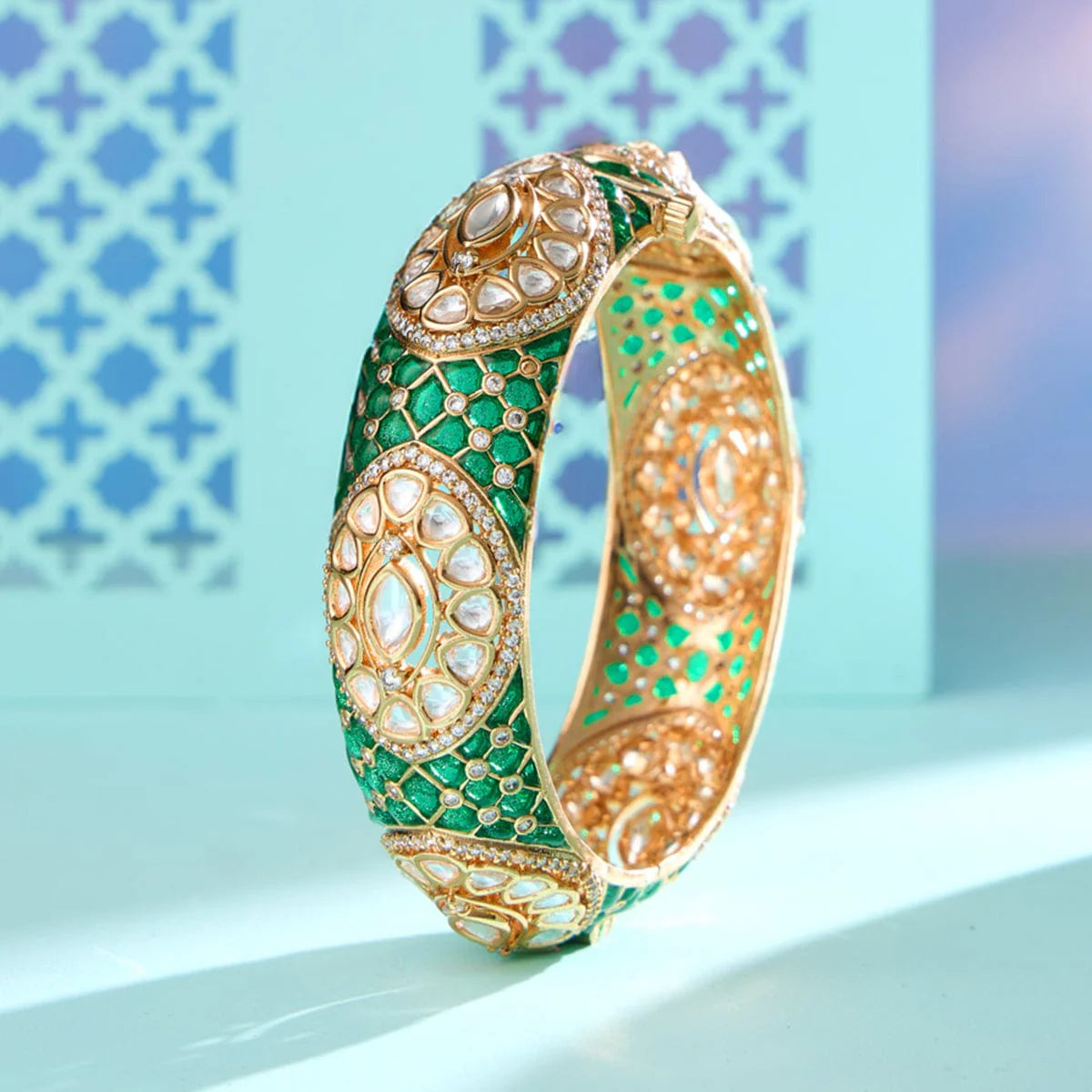 Kundan Bangle