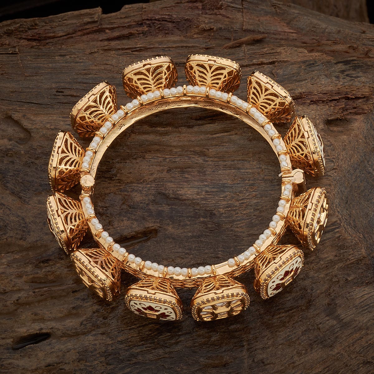 Kundan Bangle