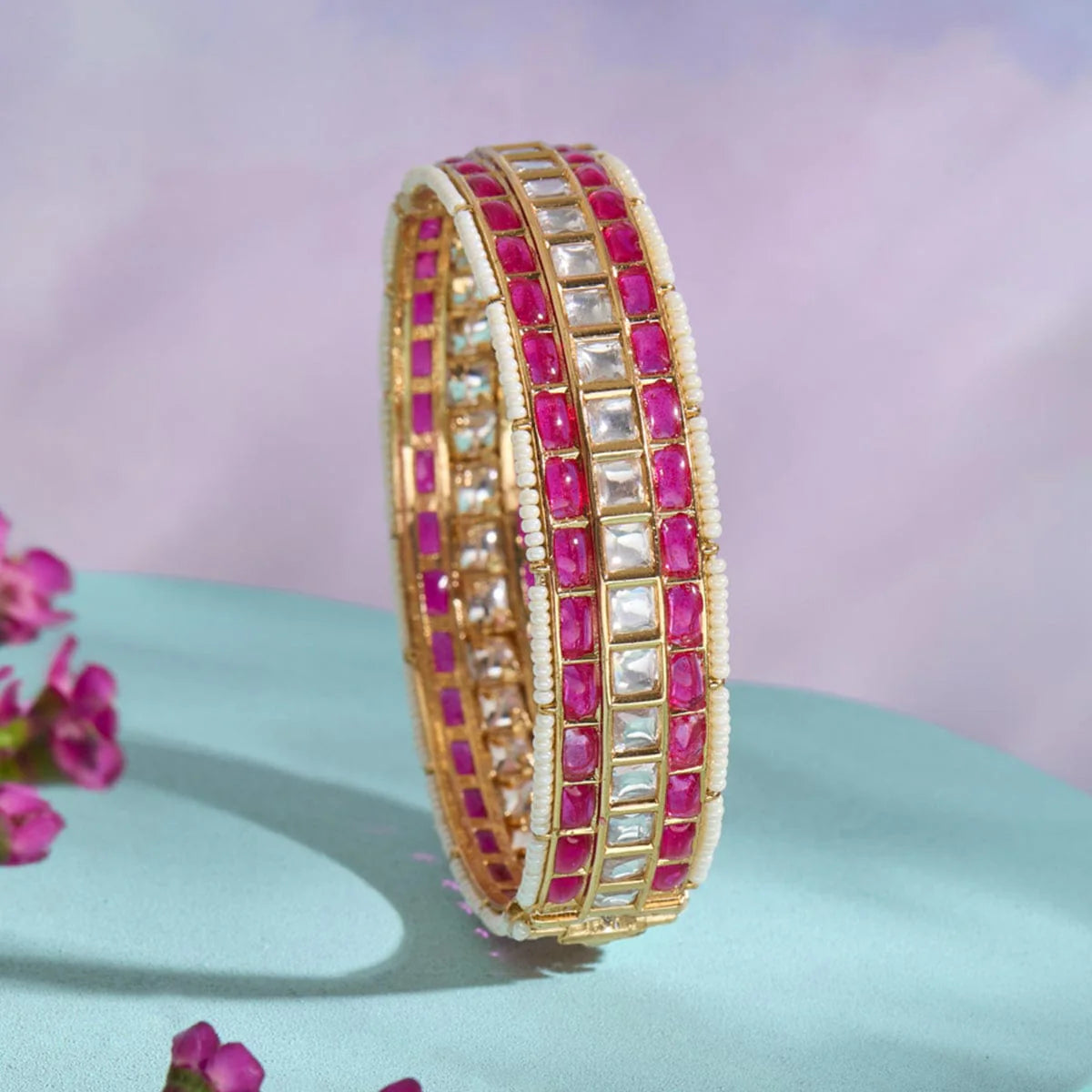 Kundan Bangle