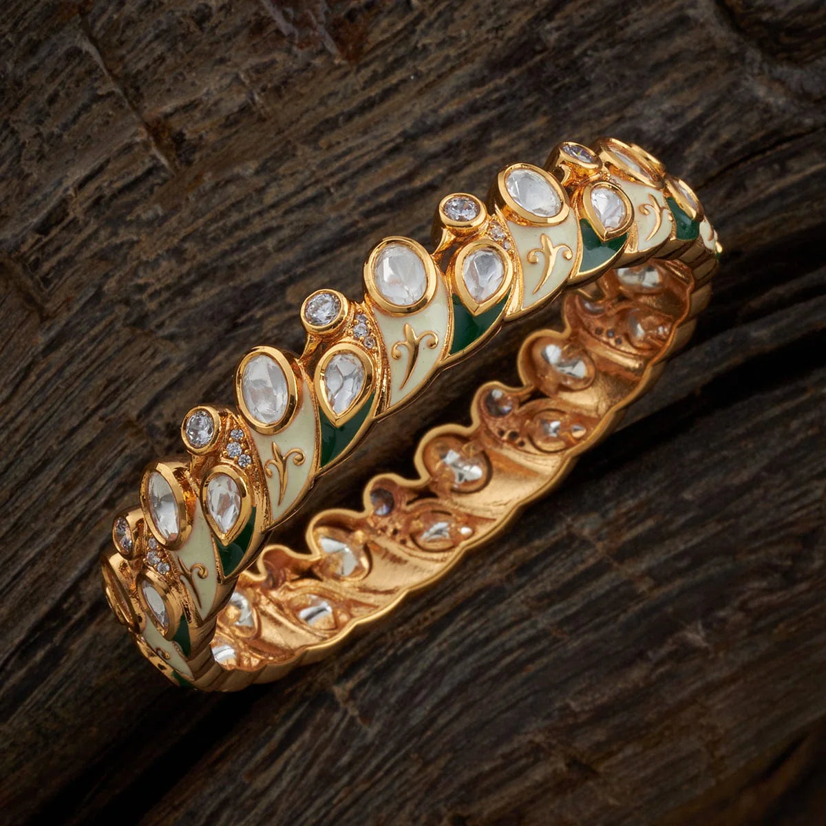 Kundan Bangle