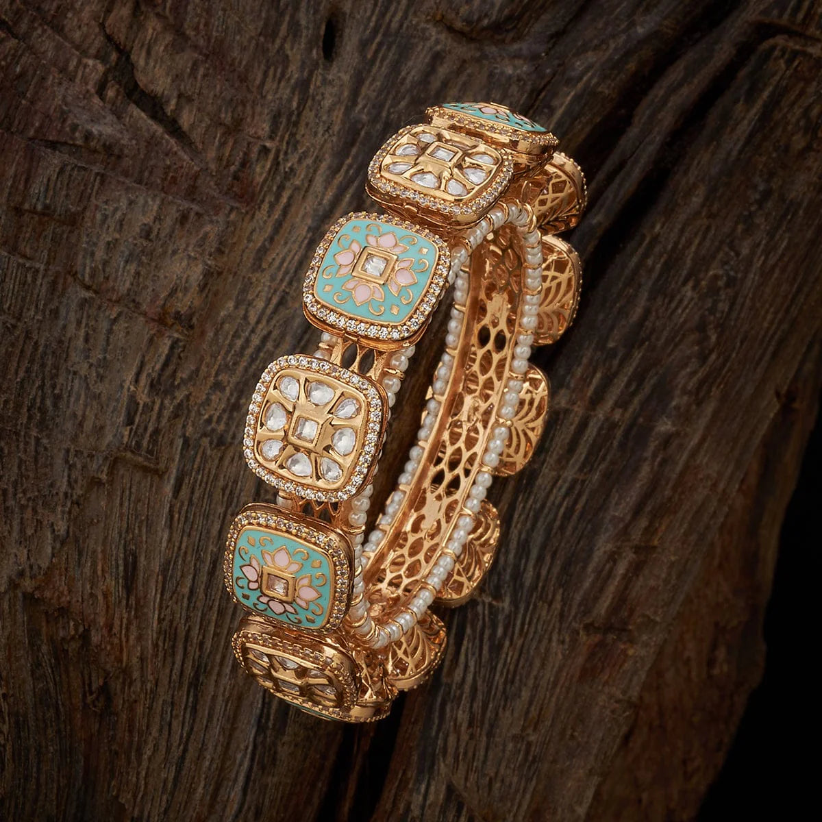 Kundan Bangle